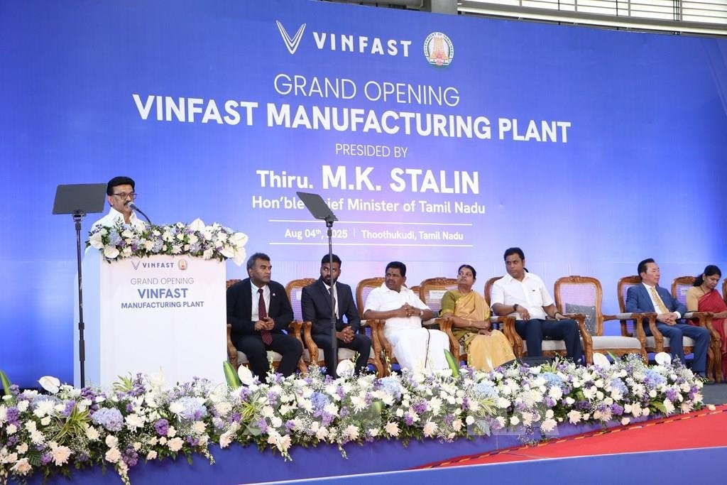 VinFast khánh thành nhà máy xe điện đầu tiên bên ngoài Việt Nam