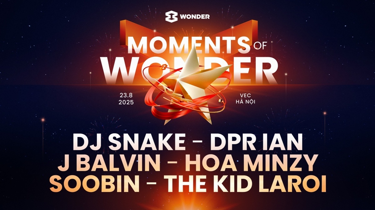 SOOBIN và Hòa Minzy mang âm nhạc Việt thăng hoa trên sân khấu 8Wonder 2025 cùng DJ Snake, DPR Ian, J Balvin…