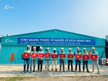 'Bắt tay' VinFast, Coteccons (CTD) thi công thần tốc nhà máy 500 triệu USD tại Ấn Độ chỉ trong 17 tháng