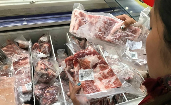 Hơn 230.000 tấn thịt ngoại vừa tràn vào Việt Nam