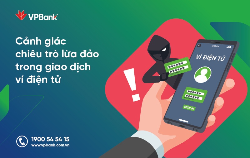 VPBank (VPB) cảnh báo tất cả khách hàng đang dùng ví điện tử