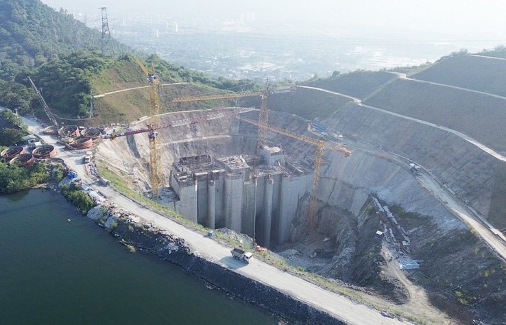 Dự án thuỷ điện Hòa Bình mở rộng 9.200 tỷ của EVN hoàn thành thêm hạng mục quan trọng