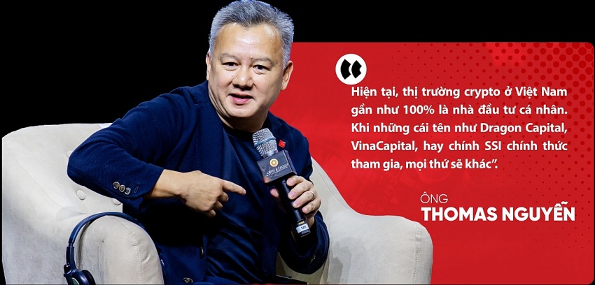 Ông Thomas Nguyễn: Thị trường tài sản số đã và đang là 'con cưng' rồi
