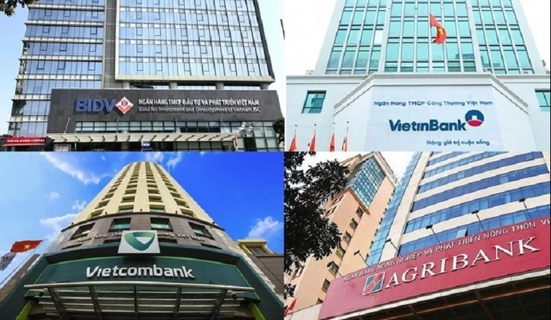 Big 4 ngân hàng nắm hơn 1,65 triệu tỷ tiền gửi không kỳ hạn, chiếm hơn 58% toàn ngành