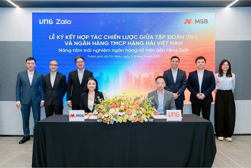 MSB triển khai ChatBanking trên Zalo, cho phép mở tài khoản trực tuyến không cần ứng dụng