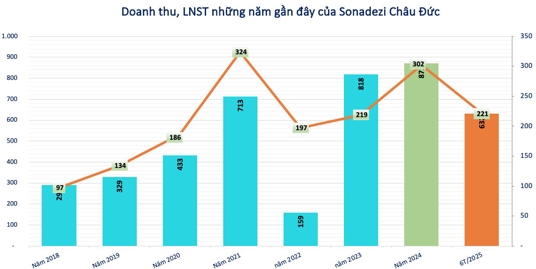 Lãi tăng mạnh, một doanh nghiệp ngành khu công nghiệp chốt chi 180 tỷ trả cổ tức