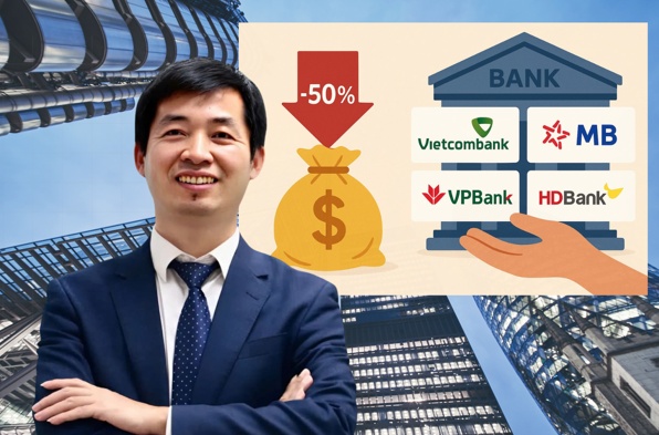 Giảm 50% tỷ lệ dự trữ bắt buộc: Vietcombank, MB, VPBank và HDBank hưởng lợi gì?