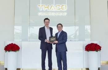 Chủ tịch THACO Trần Bá Dương đón tiếp khách VIP từ tập đoàn ô tô 4 tỷ USD