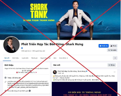 Công an cảnh báo trang Facebook giả mạo doanh nhân, giăng bẫy đầu tư lợi nhuận cao