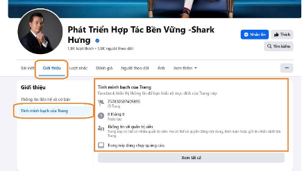 Công an cảnh báo trang Facebook giả mạo doanh nhân, giăng bẫy đầu tư lợi nhuận cao