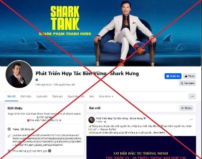 Công an cảnh báo trang Facebook giả mạo doanh nhân, giăng bẫy đầu tư lợi nhuận cao