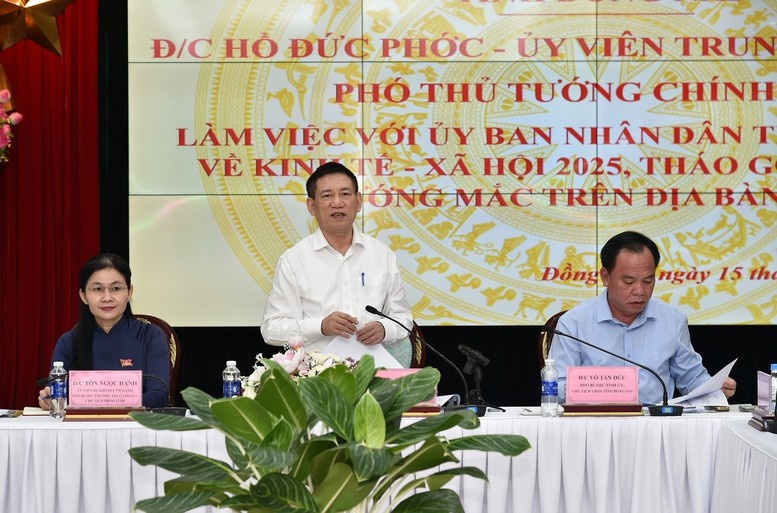 Đồng Nai kiến nghị Trung ương cho phép xây dựng Nghị quyết một số cơ chế đặc thù như TP.HCM, Hà Nội, Hải Phòng...