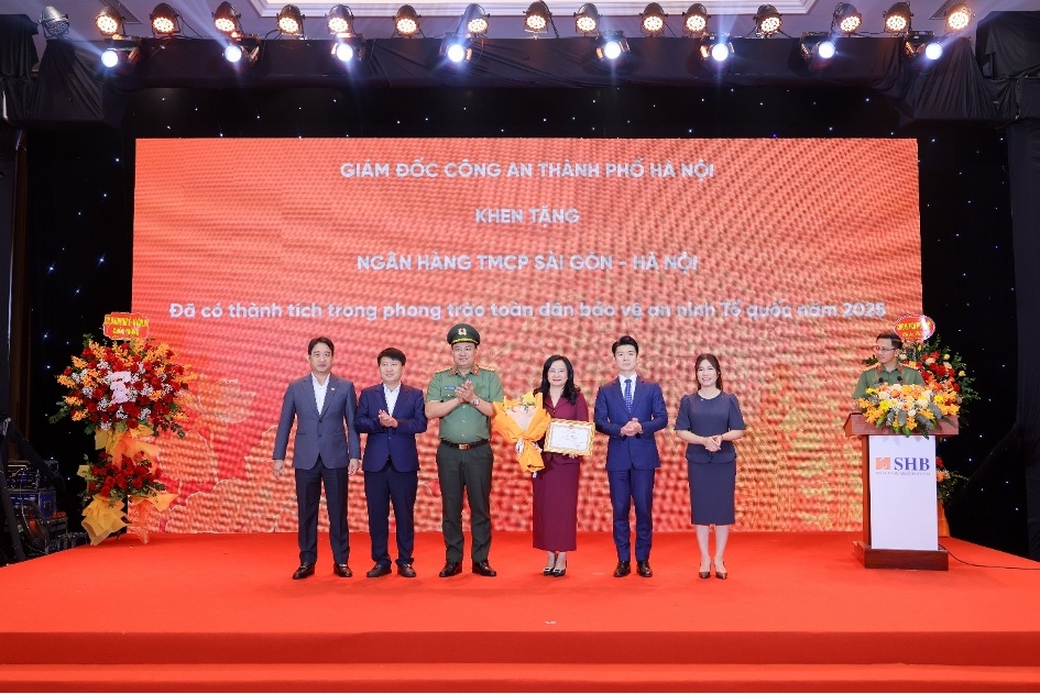 SHB ghi dấu ấn với nhiều thành tích trong phong trào toàn dân bảo vệ an ninh Tổ quốc