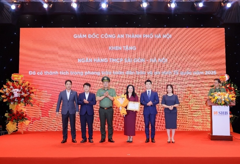 SHB ghi dấu ấn với nhiều thành tích trong phong trào toàn dân bảo vệ an ninh Tổ quốc