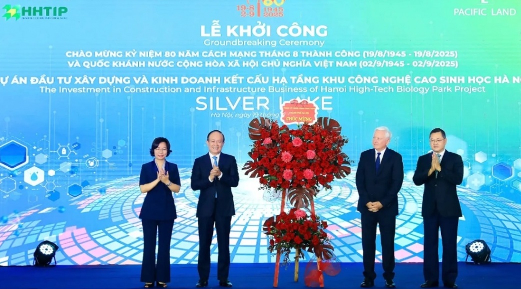 Chính thức khởi công Khu công nghệ cao sinh học đầu tiên tại Việt Nam, tổng vốn đầu tư 7.400 tỷ đồng