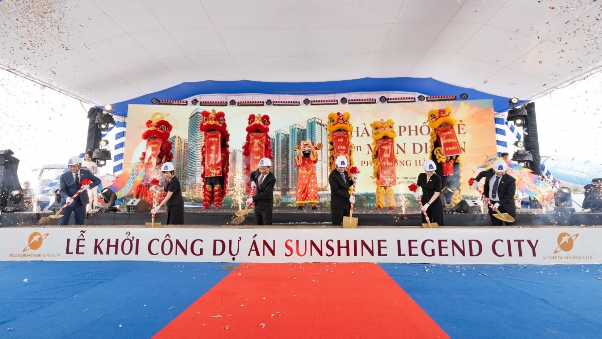 Tập đoàn Sunshine khởi công hai dự án hơn 3 tỷ USD trong ngày 19/8, hiện thực hóa chiến lược 20.000 căn hộ cao cấp giá hợp lý