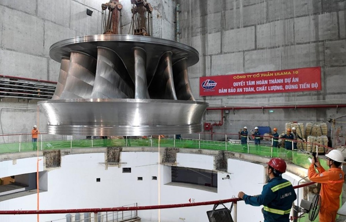 Chính thức phát điện Tổ máy số 1 thuộc dự án Nhà máy Thủy điện Hòa Bình mở rộng 9.200 tỷ