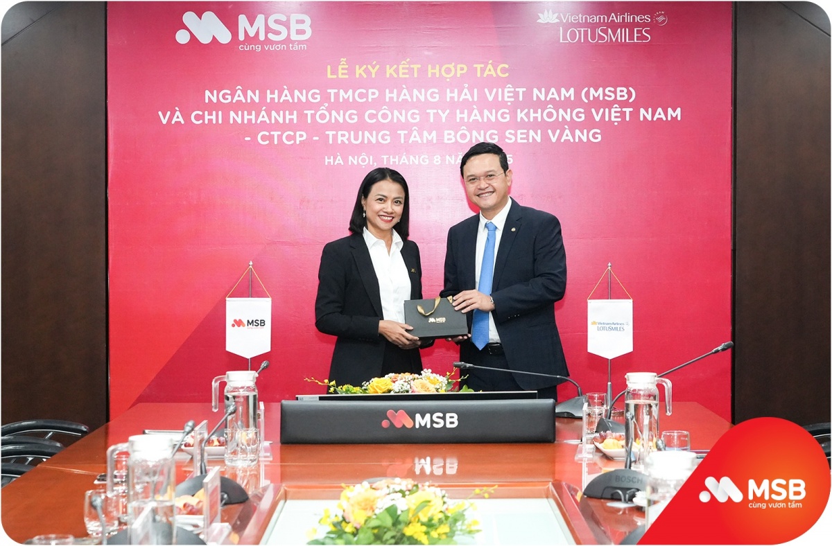 MSB hợp tác chiến lược với Vietnam Airlines, đổi mới trải nghiệm và gia tăng lợi ích cho khách hàng