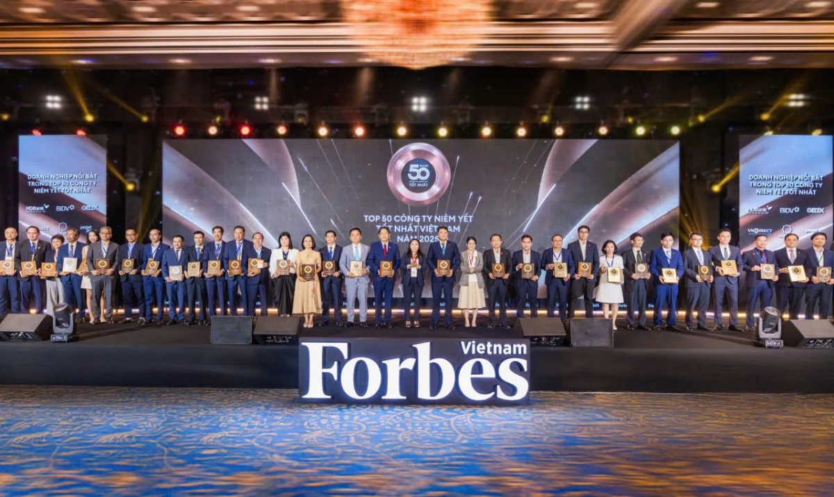 Đạm Phú Mỹ (DPM) đạt danh hiệu kép Top 50 công ty niêm yết tốt nhất và Top 25 thương hiệu dẫn đầu Việt Nam năm 2025