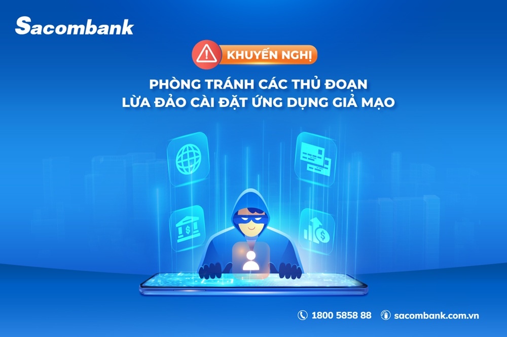 Sacombank cảnh báo: Một tin nhắn, cuộc gọi có thể khiến tiền trong tài khoản ‘không cánh mà bay’