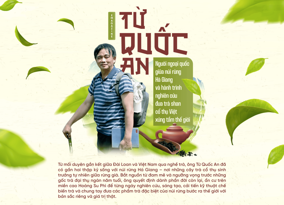 Người ngoại quốc giữa núi rừng Hà Giang và hành trình nghiên cứu đưa trà shan cổ thụ Việt xứng tầm thế giới