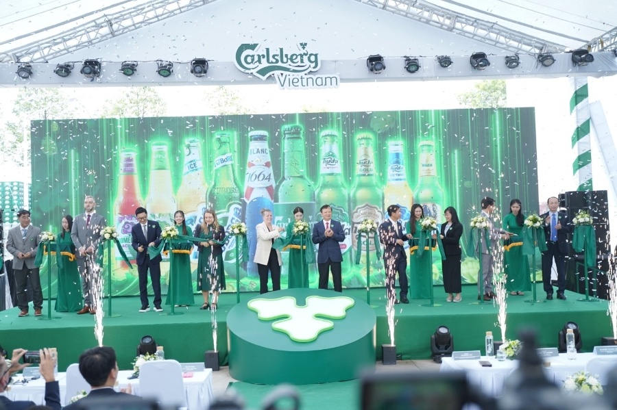 Nhà máy bia lớn nhất Đông Nam Á của Carlsberg tại TP. Huế chính thức khánh thành
