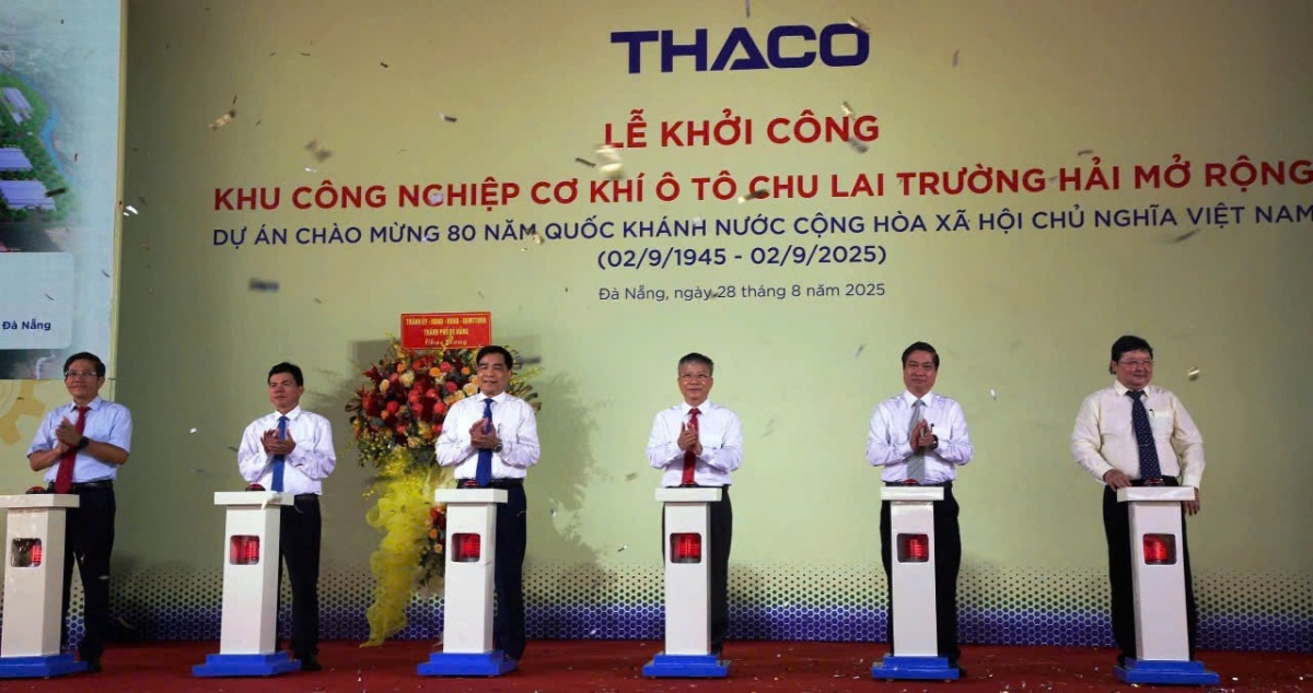 THACO khởi công khu công nghiệp cơ khí gần 8.000 tỷ đồng