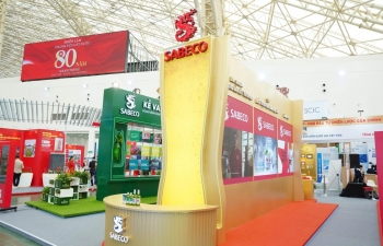 Sabeco (SAB) truyền cảm hứng với chặng đường 150 năm tại Triển lãm Thành tựu Đất nước