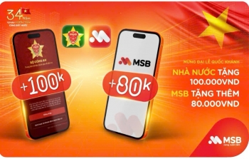 Nhận quà tới 180.000 đồng khi khách hàng liên kết VNeID cùng  MSB