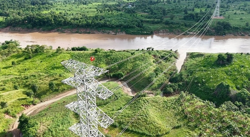 Thi công thần tốc, tập đoàn của bầu Hiển cán đích dự án 'huyết mạch' đưa điện từ Lào về Việt Nam sau 6 tháng