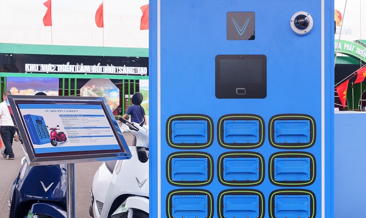 V-Green triển khai nhượng quyền tủ đổi pin, cam kết lợi nhuận tối thiểu 15%/năm