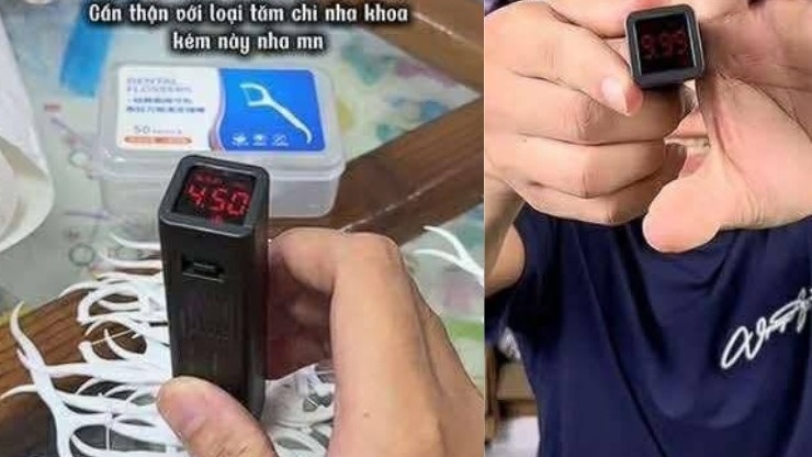 Clip tăm chỉ nha khoa ‘phát sáng’ dưới máy đo huỳnh quang giá 150 nghìn khiến nhiều người hoang mang, chuyên gia nói gì?