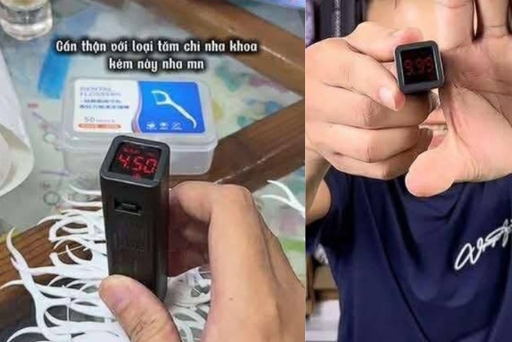 Clip tăm chỉ nha khoa ‘phát sáng’ dưới máy đo huỳnh quang giá 150 nghìn khiến nhiều người hoang mang, chuyên gia nói gì?