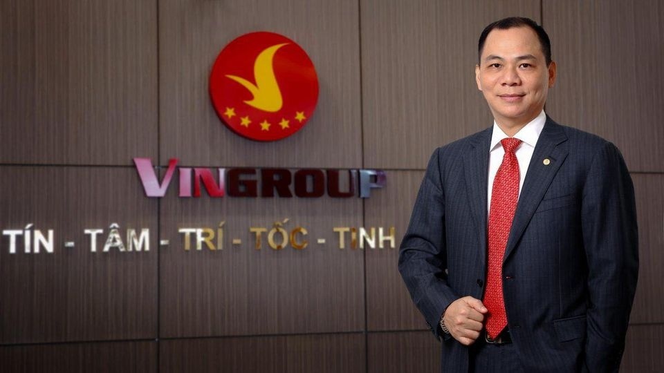 Vingroup (VIC) chính thức bổ sung thêm 8 ngành, nghề kinh doanh mới