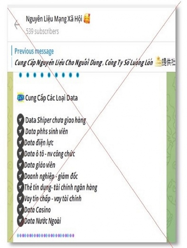 Cảnh báo: Dữ liệu cá nhân, ngân hàng của bạn có thể đã nằm trong ‘danh sách rao bán’
