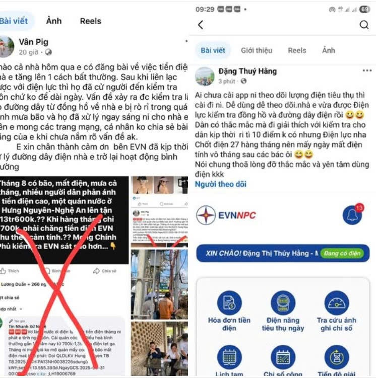 Người dân phản ánh tiền điện tăng cao bất thường, EVN lên tiếng