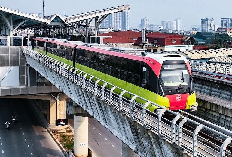 Đoạn ngầm metro Nhổn – ga Hà Nội đạt 51,01% tiến độ