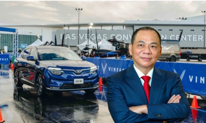 VinFast của tỷ phú Phạm Nhật Vượng chiếm 25% thị phần xe điện tại quốc gia có GDP 460 tỷ USD