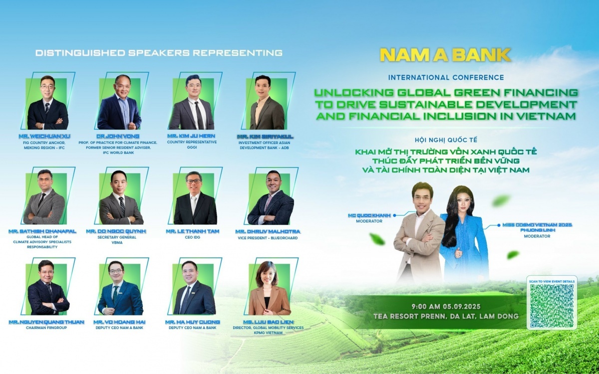 [LIVE] Khai mở thị trường vốn xanh quốc tế – thúc đẩy phát triển bền vững và tài chính toàn diện tại Việt Nam