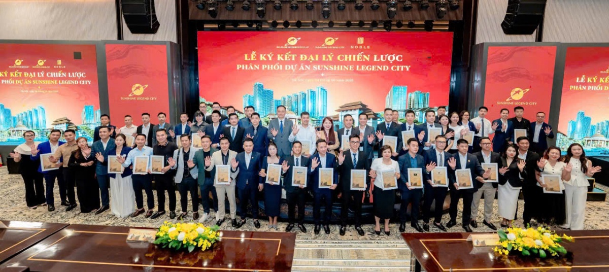 Đông đảo đại lý 'ra quân', Sunshine Legend City sẵn sàng định hình chuẩn sống mới phía Đông Hà Nội
