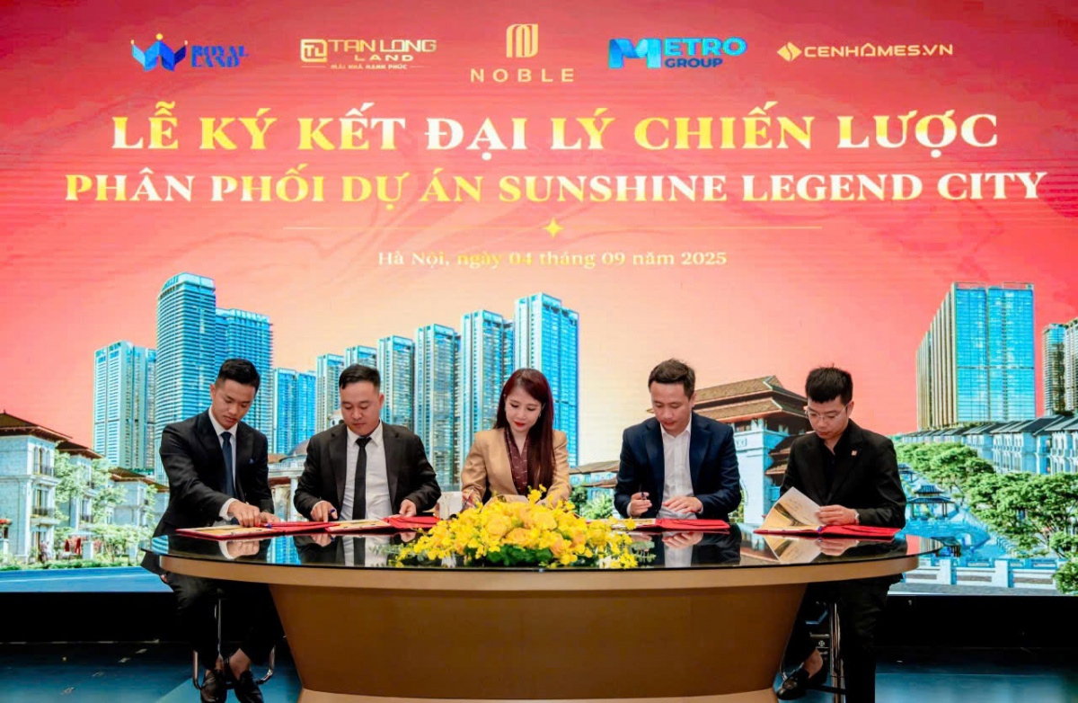 Đông đảo đại lý 'ra quân', Sunshine Legend City sẵn sàng định hình chuẩn sống mới phía Đông Hà Nội