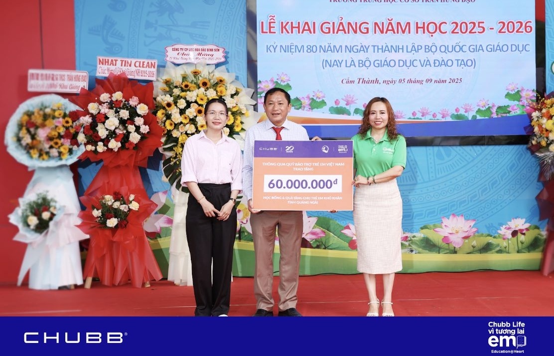 'Chubb Life - Vì Tương Lai Em' tiếp nối hành trình sẻ chia trong mùa tựu trường