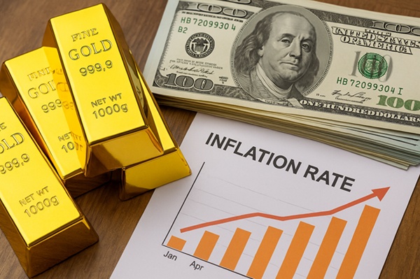 Giá vàng tăng hơn 40%, tỷ giá USD/VND tăng 3,45%: Áp lực lạm phát nhập khẩu hiện hữu