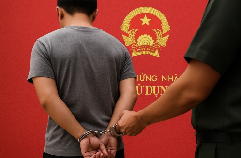 Bắt khẩn cấp cán bộ địa chính sinh năm 1982