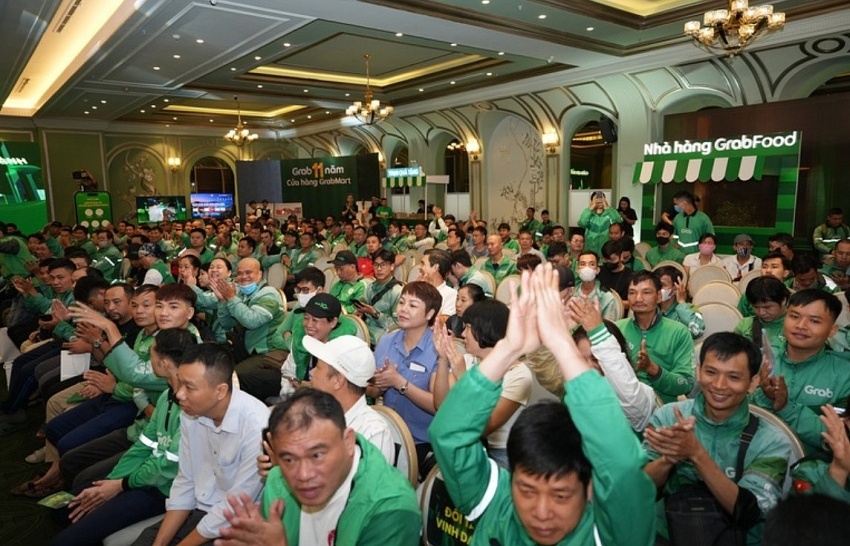 Grab tổ chức chương trình lớn, phục vụ mát xa miễn phí cho hơn 6.000 tài xế