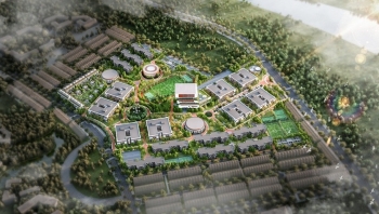 Tăng tốc triển khai tổ hợp giáo dục 84.000m2 của FPT, dự kiến cất nóc vào quý I/2026