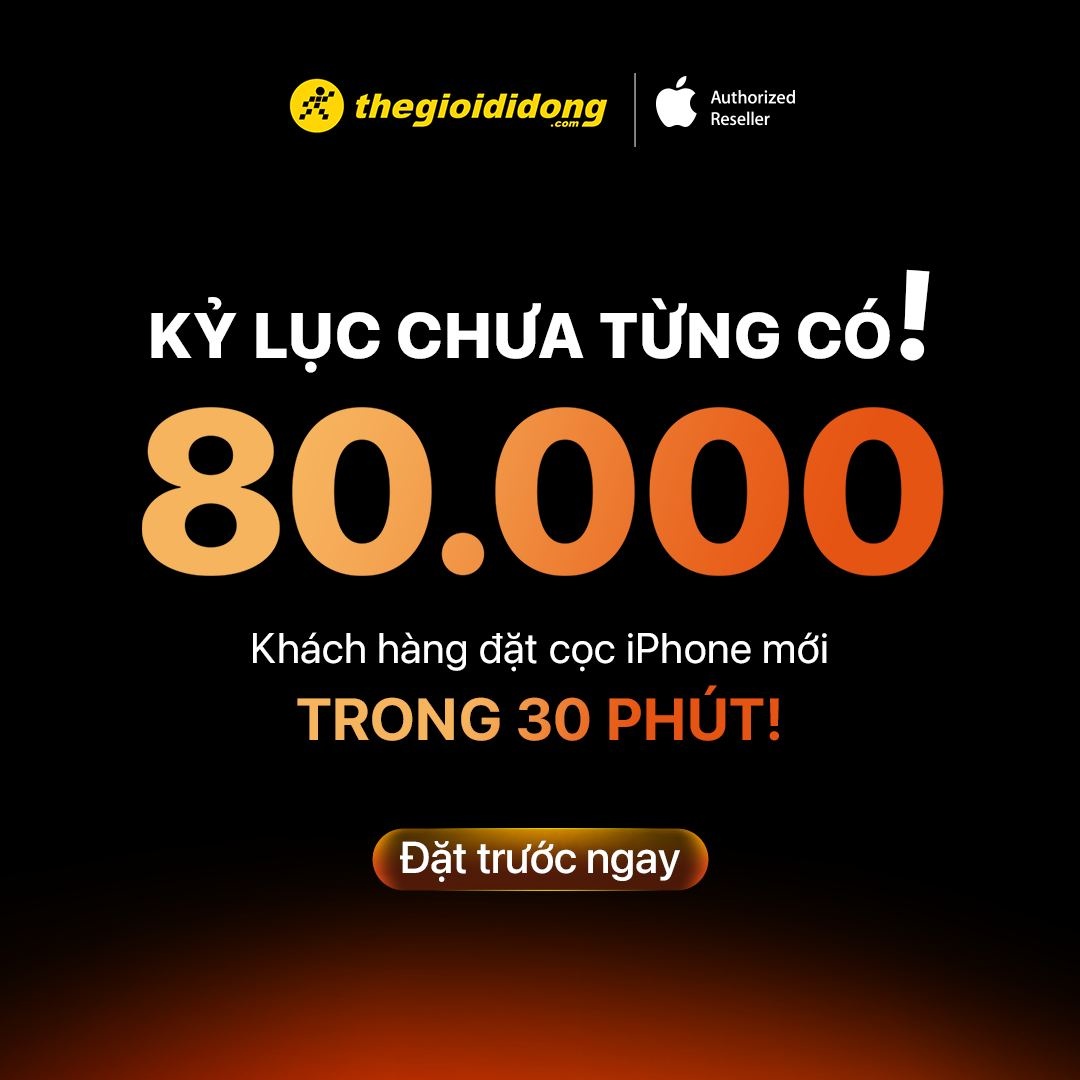 Thế Giới Di Động (MWG) lập nhiều kỷ lục mới nhờ cơn sốt iPhone 17