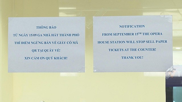 Kể từ ngày hôm nay, tuyến Metro Bến Thành - Suối Tiên sẽ ngừng bán loại vé này tại một số nhà ga