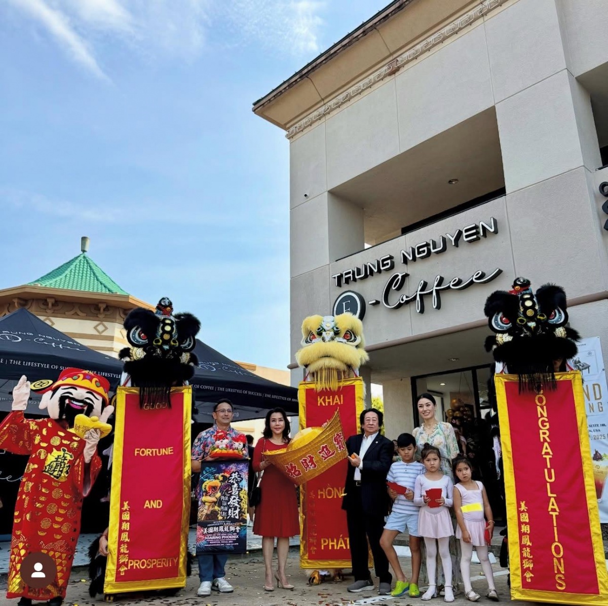 Trung Nguyên Legend của ông Đặng Lê Nguyên Vũ khai trương cửa hàng tại nền kinh tế lớn thứ hai nước Mỹ