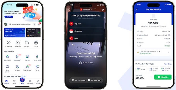 Cách dùng Zalopay quét QR thanh toán tại Trung Quốc, không cần đến WeChat và Alipay